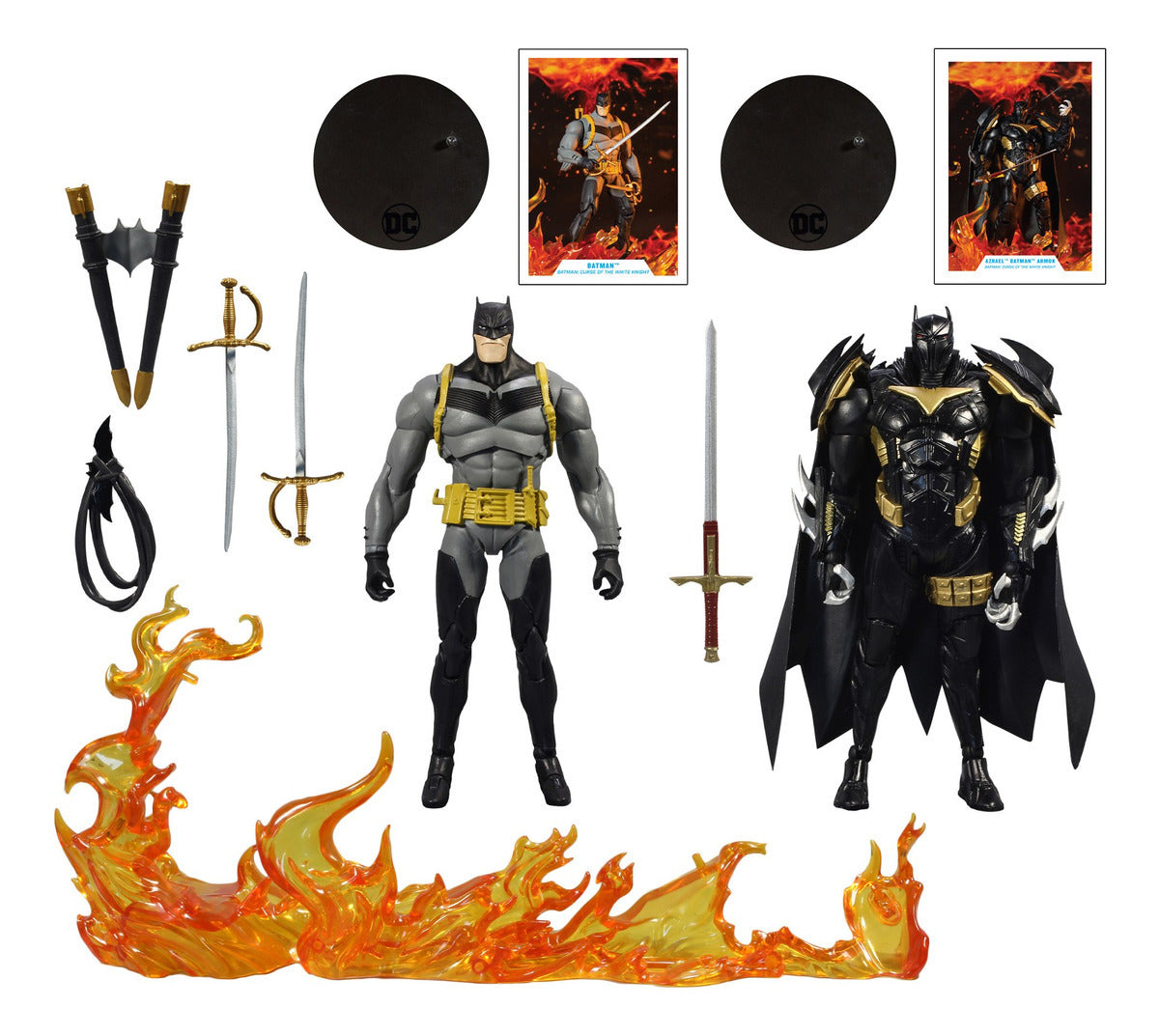 FIGURA BATMAN VS AZRAEL COLLECTOR PACK