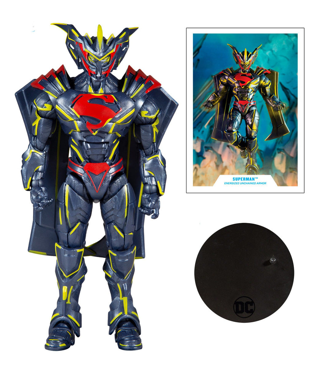 FIGURA SUPERMAN ENERGIZED MCFARLANE