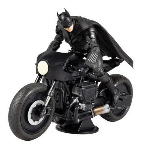 FIGURA BATCYCLE THE BATMAN
