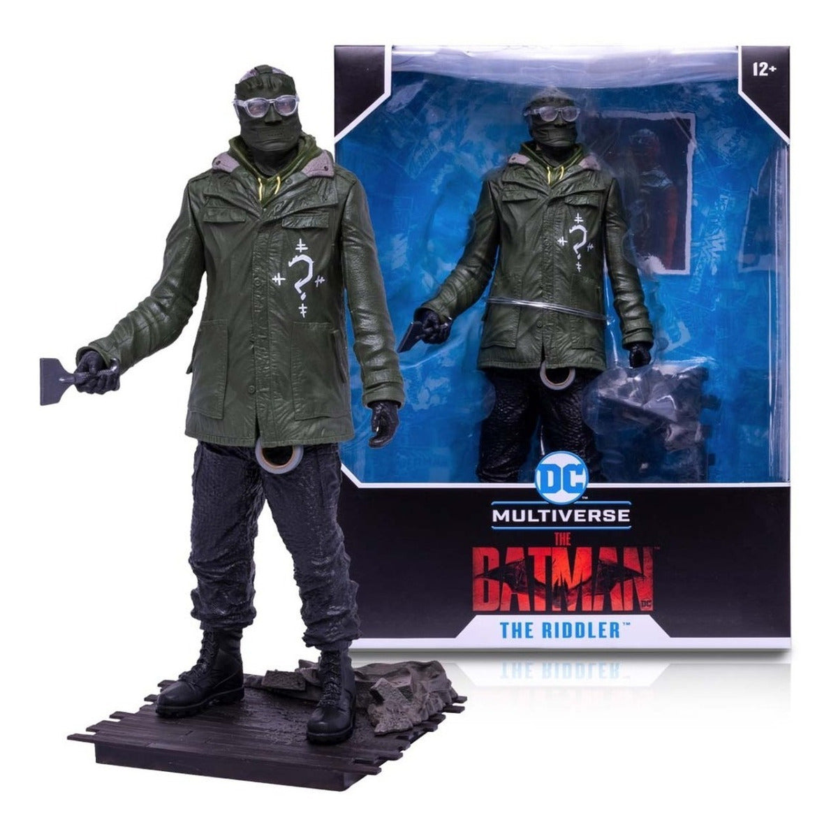 ESTATUA THE RIDDLER THE BATMAN 2022 MCFARLANE
