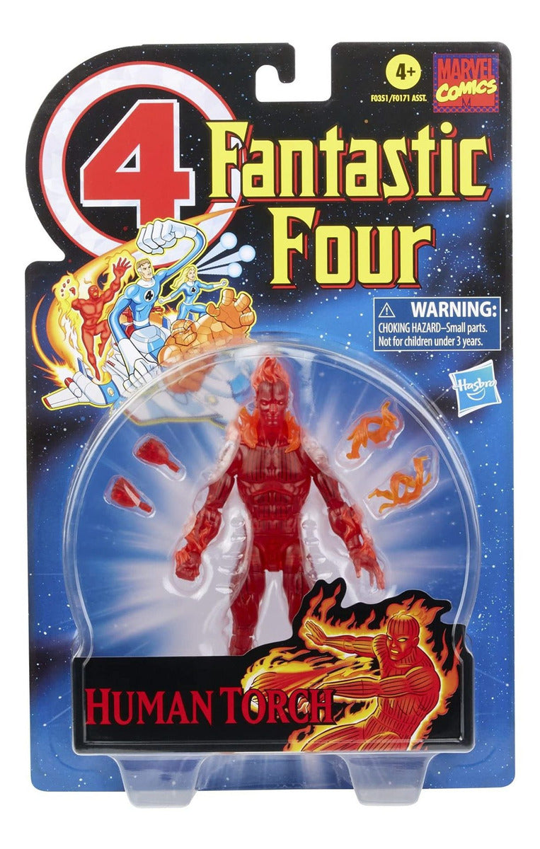 HUMAN TORCH FANTASTIC FOUR MARVEL LEGENDS