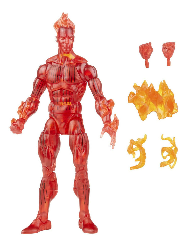 HUMAN TORCH FANTASTIC FOUR MARVEL LEGENDS