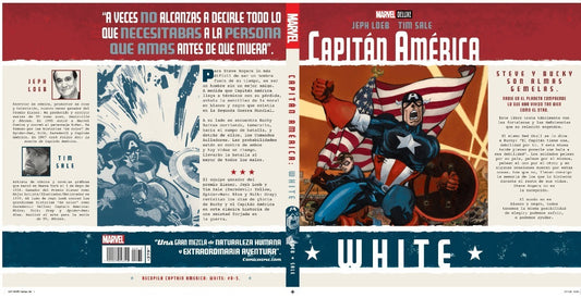 CAPITAN AMERICA WHITE (MARVEL DELUXE)
