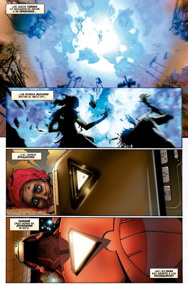 IRON MAN DE FRACTION Y LARROCA 1. (MARVEL OMNIBUS)