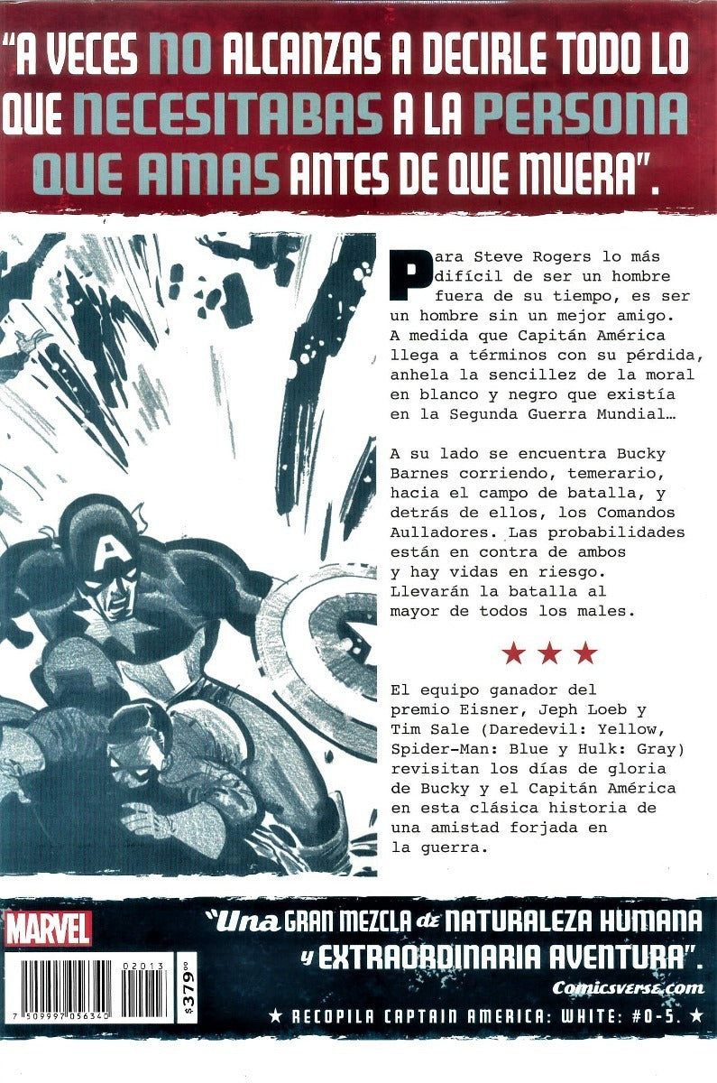 CAPITAN AMERICA WHITE (MARVEL DELUXE)