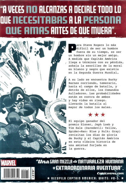 CAPITAN AMERICA WHITE (MARVEL DELUXE)