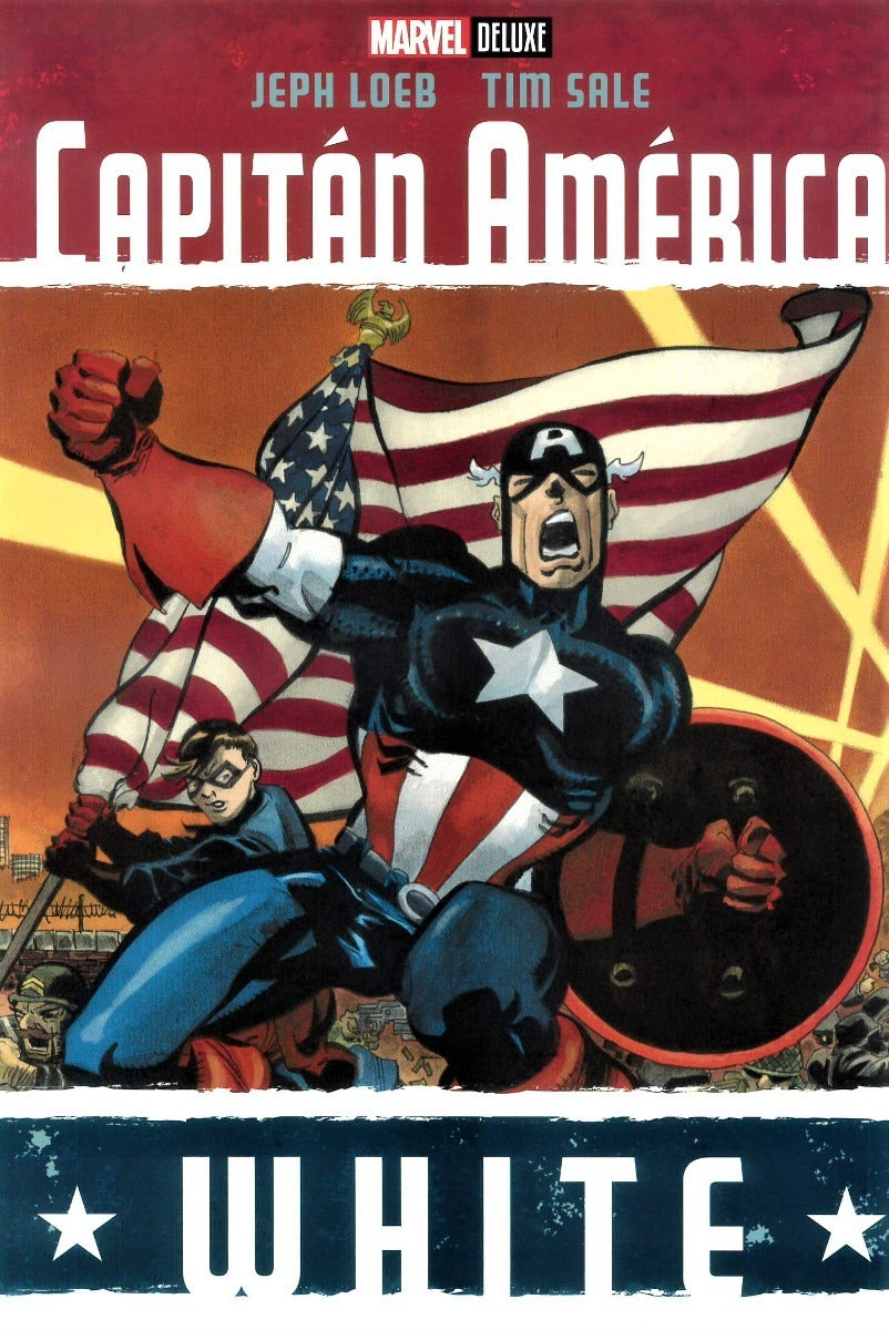 CAPITAN AMERICA WHITE (MARVEL DELUXE)